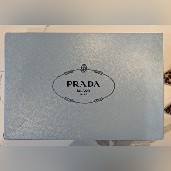 Prada sz EU 40~US 10 Leopard Print Calf Hair Pumps - Picture 11 of 15